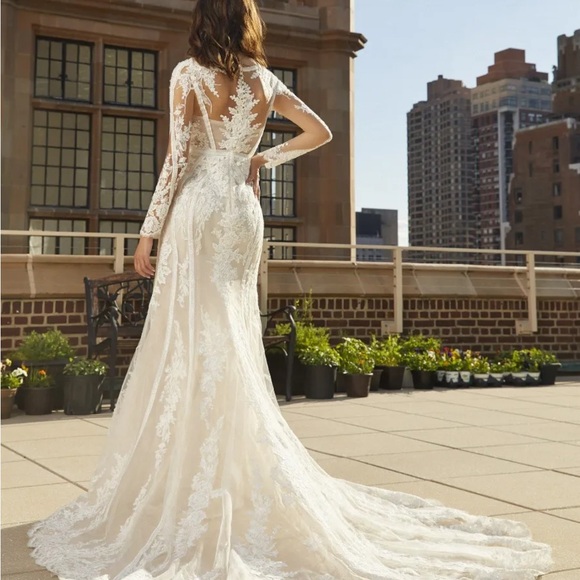 PRONOVIAS/ Ashley Graham. Size 6 - Picture 4 of 5